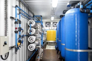 Nuwater Mobile Brine Water Treatment System.